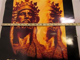 RARE VINTAGE STRATFORD FESTIVAL 1979 LITHOGRAPH POSTER GOLD & BLACK-20.5